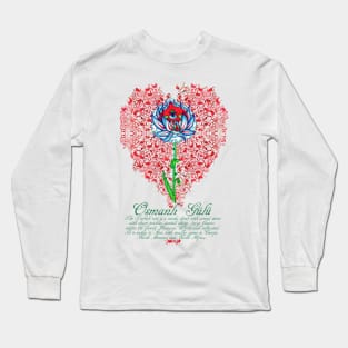 Osmanlı Gülü Long Sleeve T-Shirt